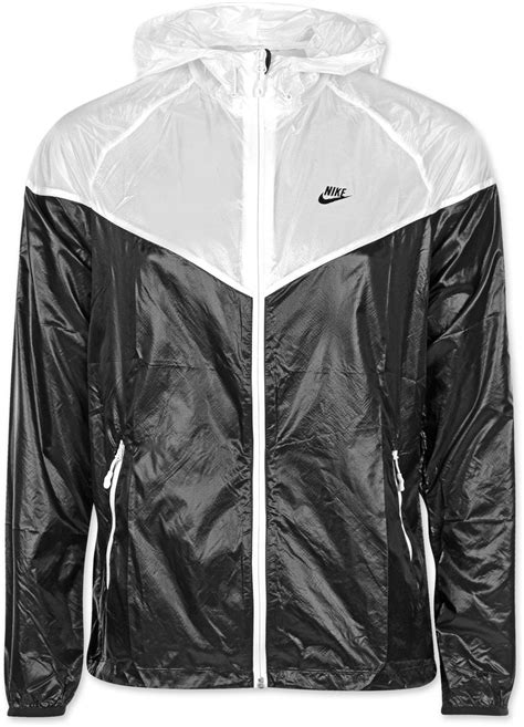 nike windbreaker zwart wit|White Windbreakers .